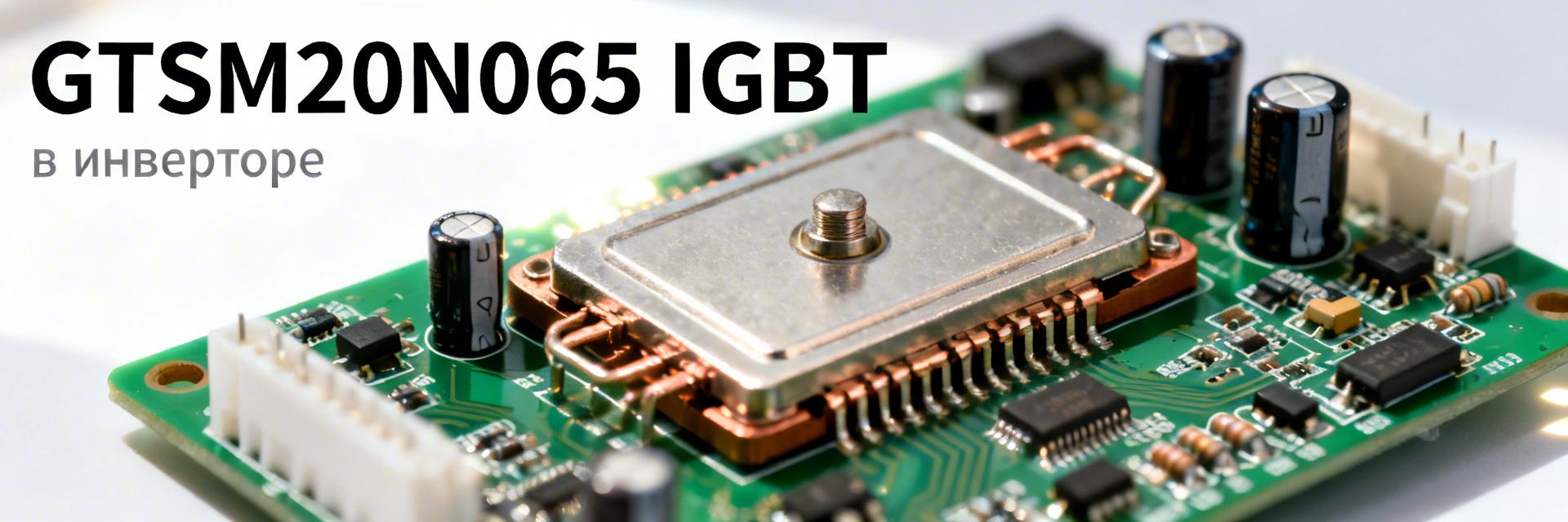 GTSM20N065 IGBT в инверторе